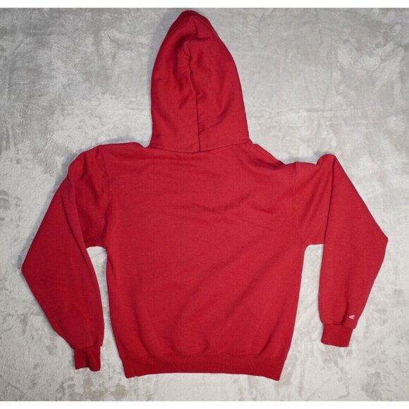 Stanford University Hoodie Pullover Sweatshirt Champion Red Men's Size Small - Picture 8 of 9